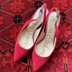 Sam Edelman Women Red Shoes